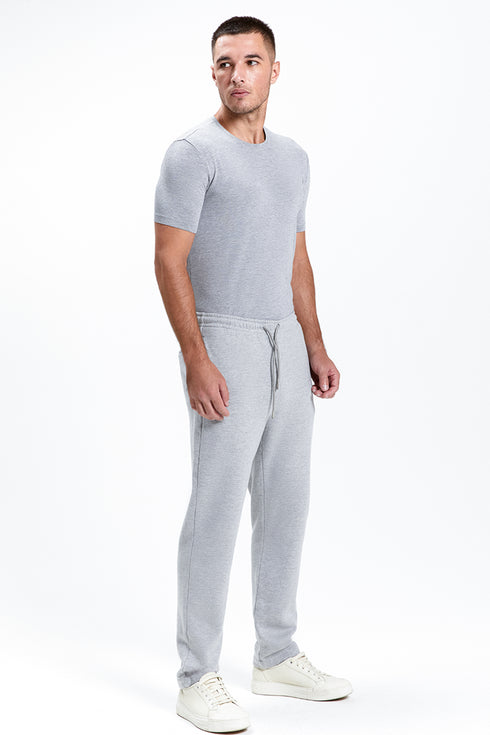 CALÇA RETA CINZA
